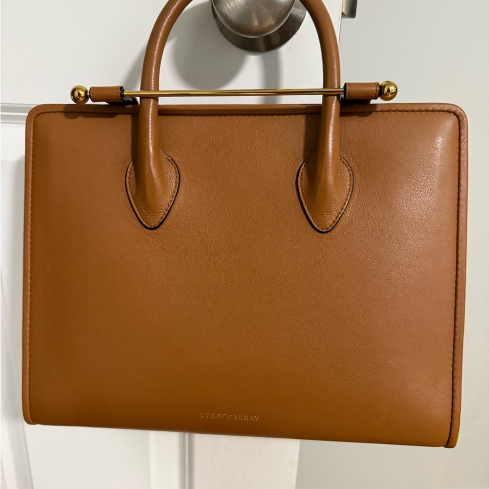 Strathberry - London Tan Leather Women's Bag